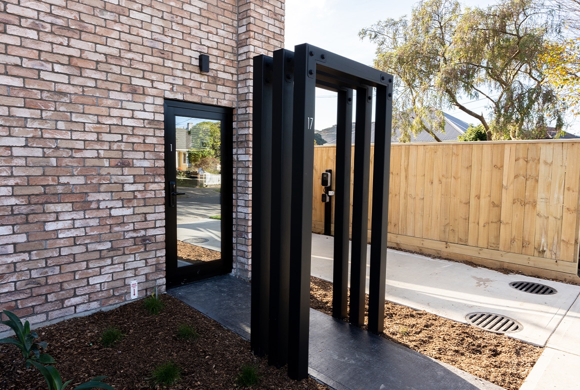 17 Pearce Crescent Completed Front Door